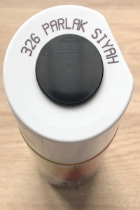 Akçalı Parlak Siyah 326 sprey Boya